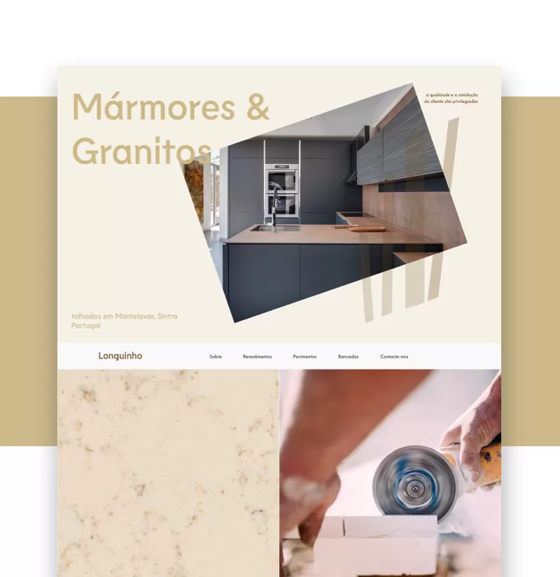 Longuinho, Marmores e Granitos, site novo